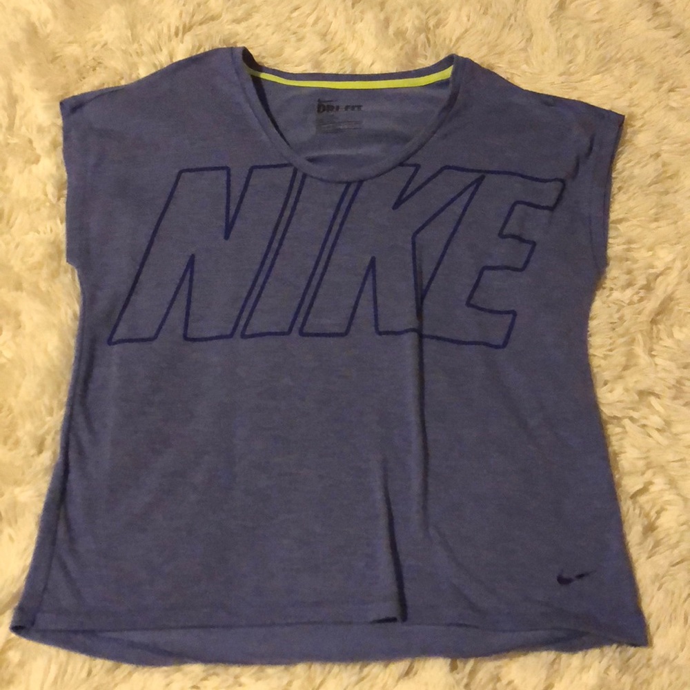 🔵 Purple Nike shirt